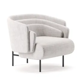 Hug armchair by christophe delcourt